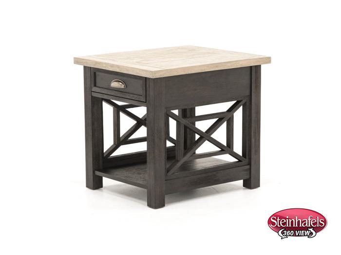 lbty brown end table  image   