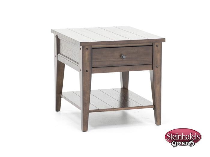 lbty brown end table  image   