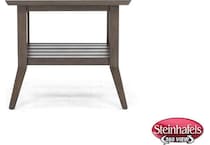 lbty brown end table  image   