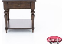 lbty brown end table  image ard  