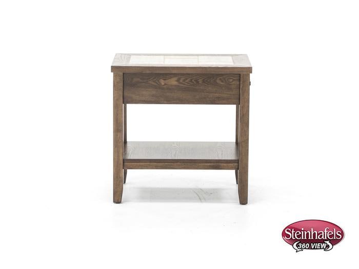 lbty brown end table  image   