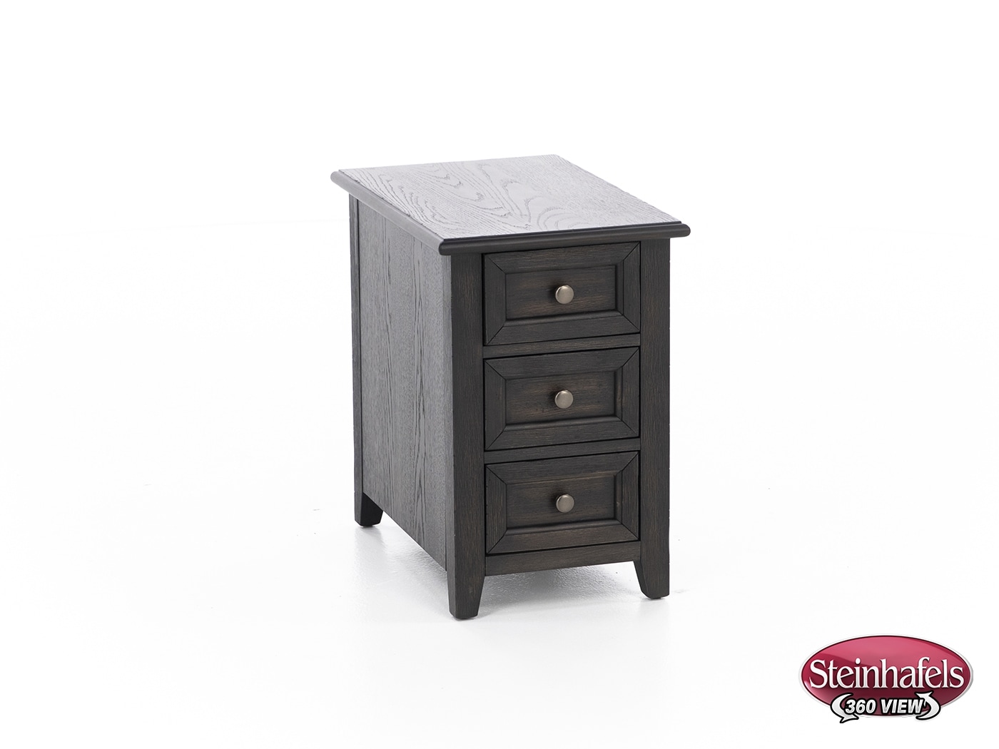 lbty brown end table  image millc  