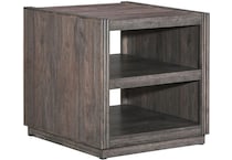 lbty brown end table mdg  