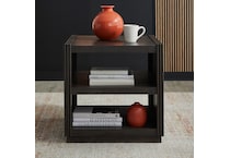 lbty brown end table mdg  