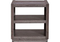 lbty brown end table mdg  