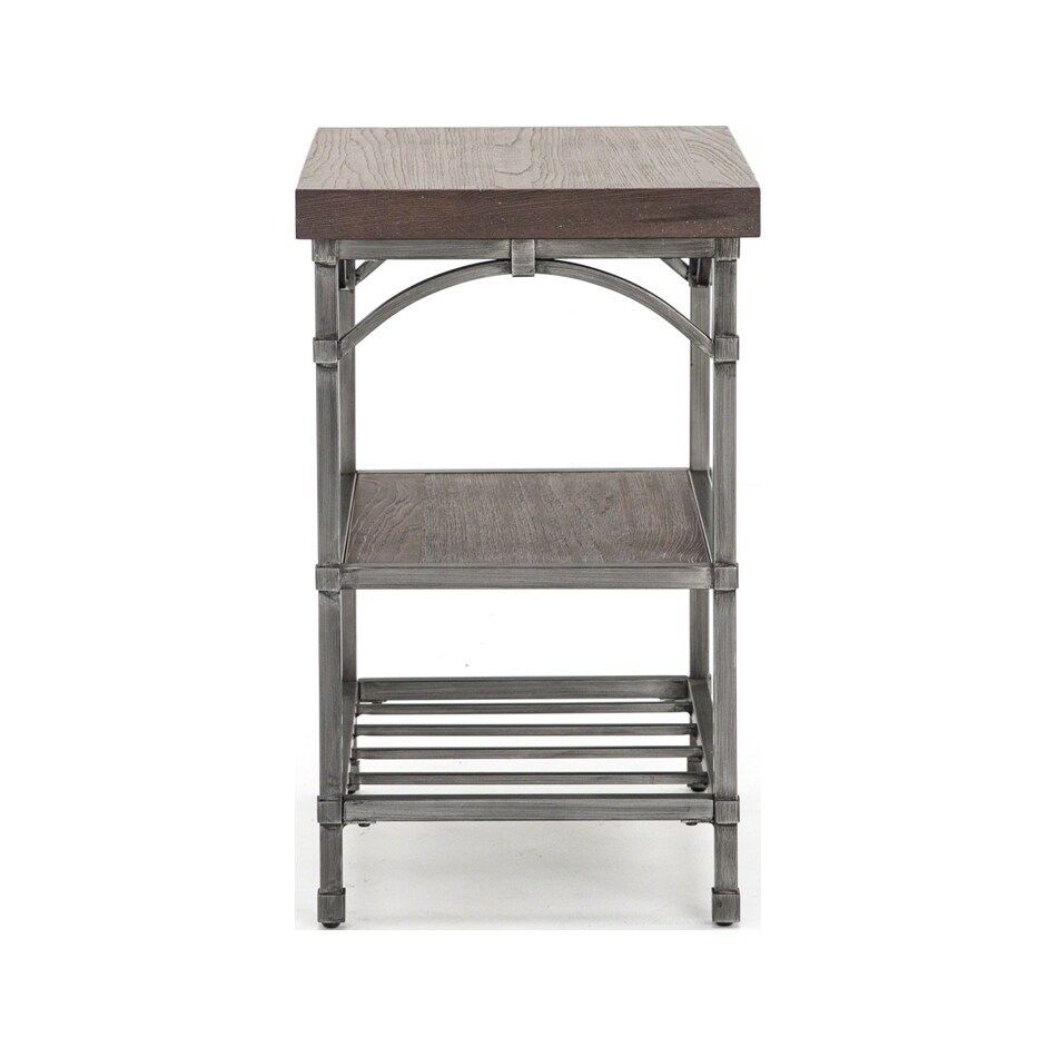 lbty brown end table   