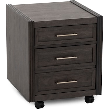 Modern Edge Castered File Cabinet