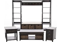 lbty brown hall entry table stora  