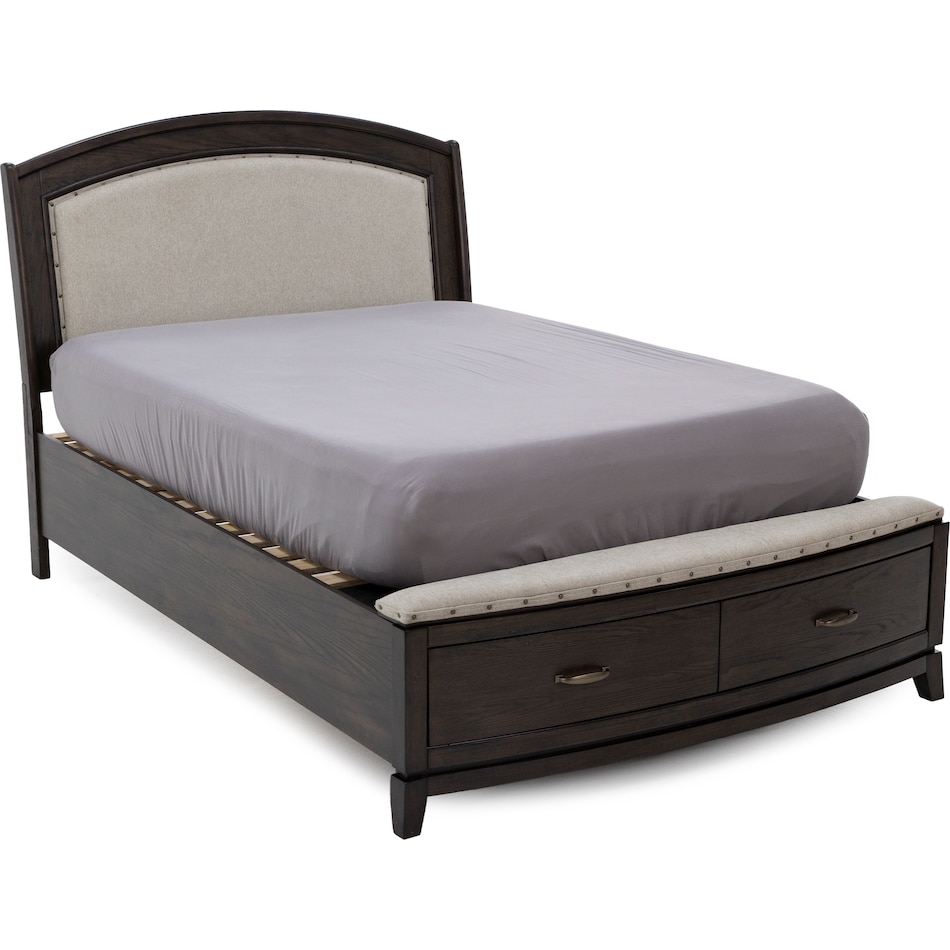 lbty brown king bed package skp  
