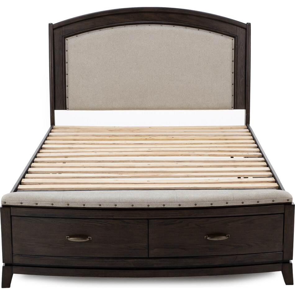 lbty brown king bed package skp  