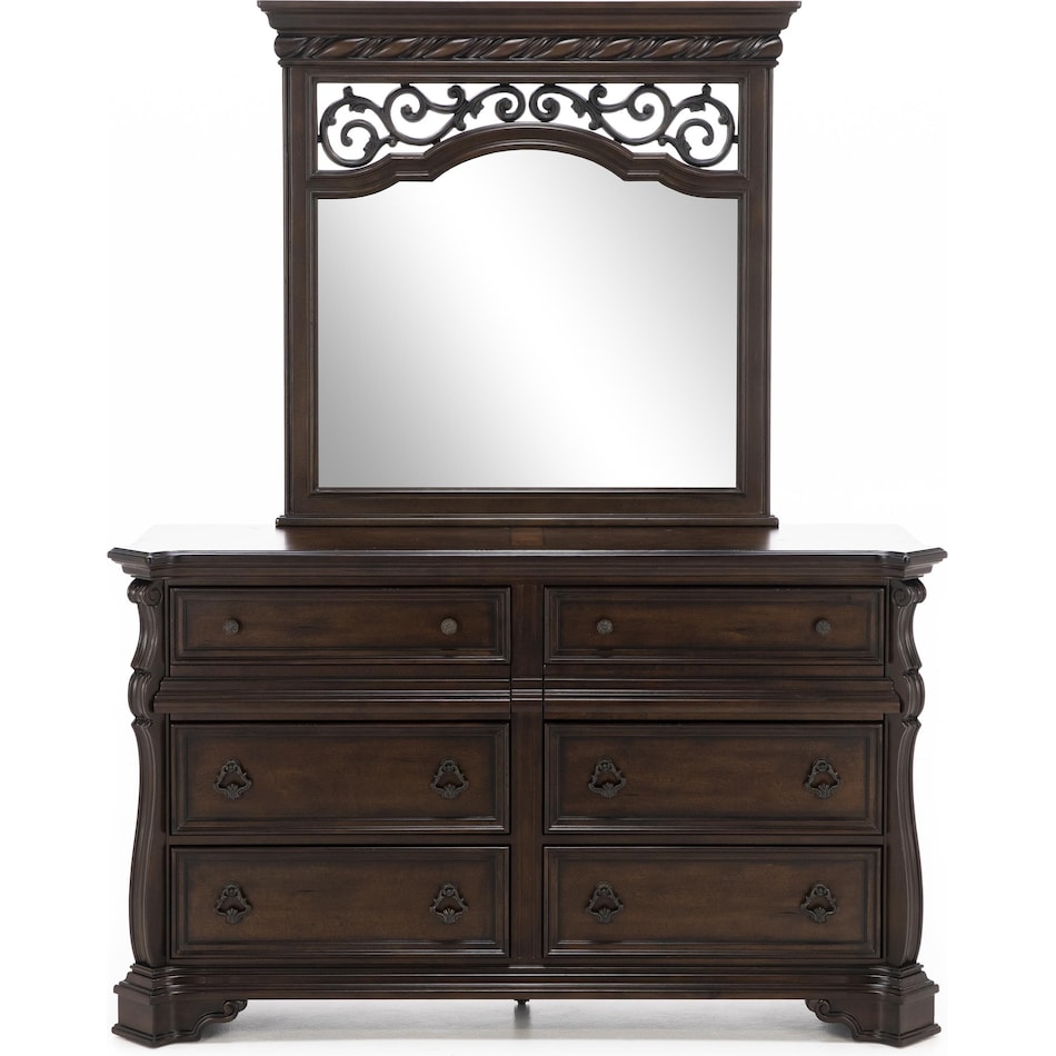 lbty brown mirror   