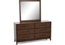 lbty brown mirror   