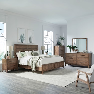 Vermont Panel Bed