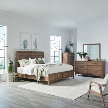 Vermont Panel Bed