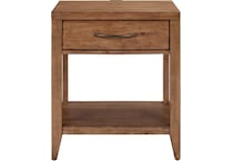 lbty brown single drawer   