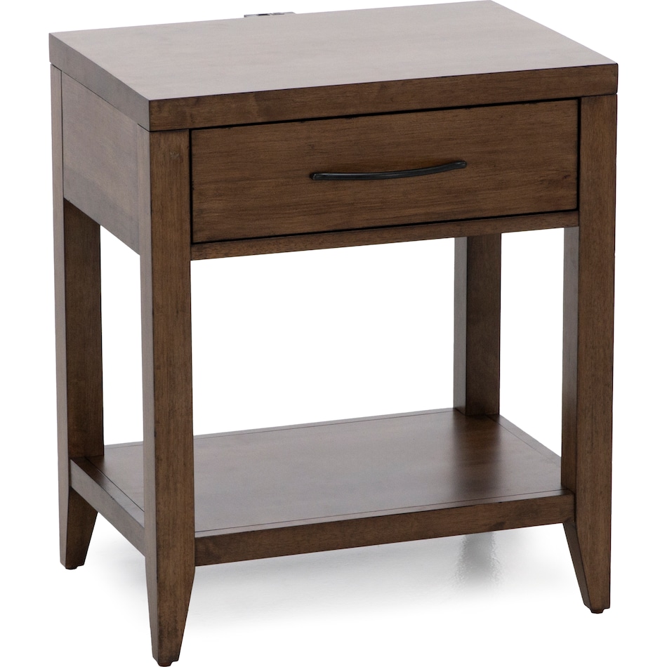 lbty brown single drawer   