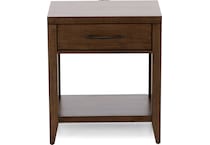 lbty brown single drawer   