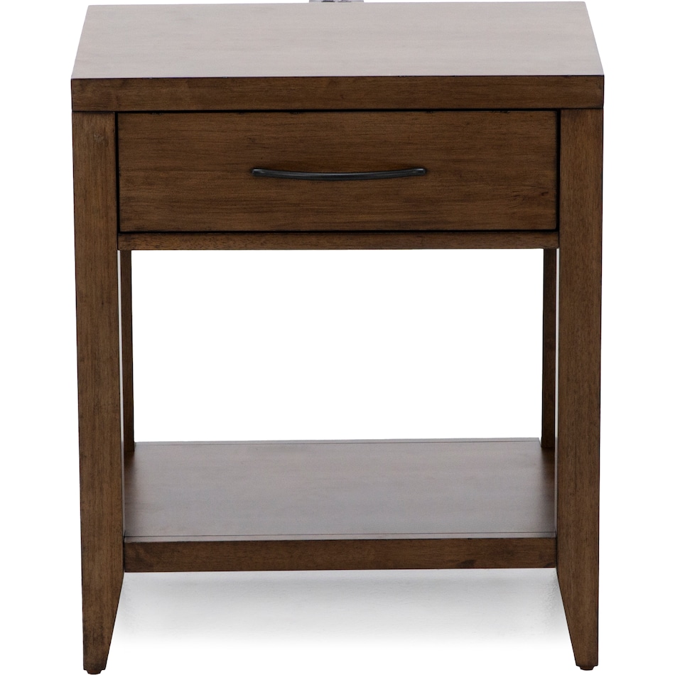 lbty brown single drawer   