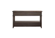 lbty brown sofa table   