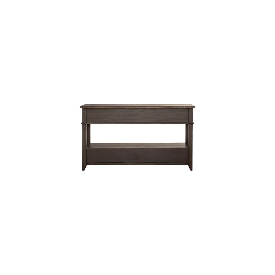 lbty brown sofa table   