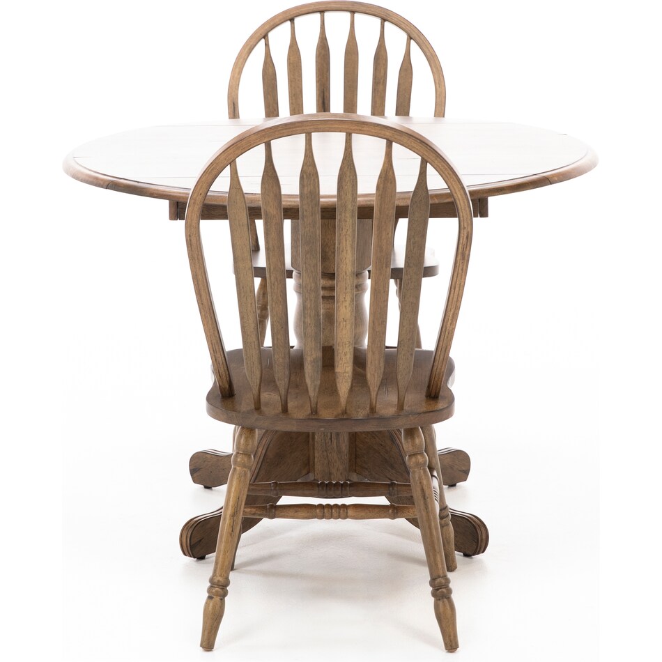 lbty brown standard height round oval pk  