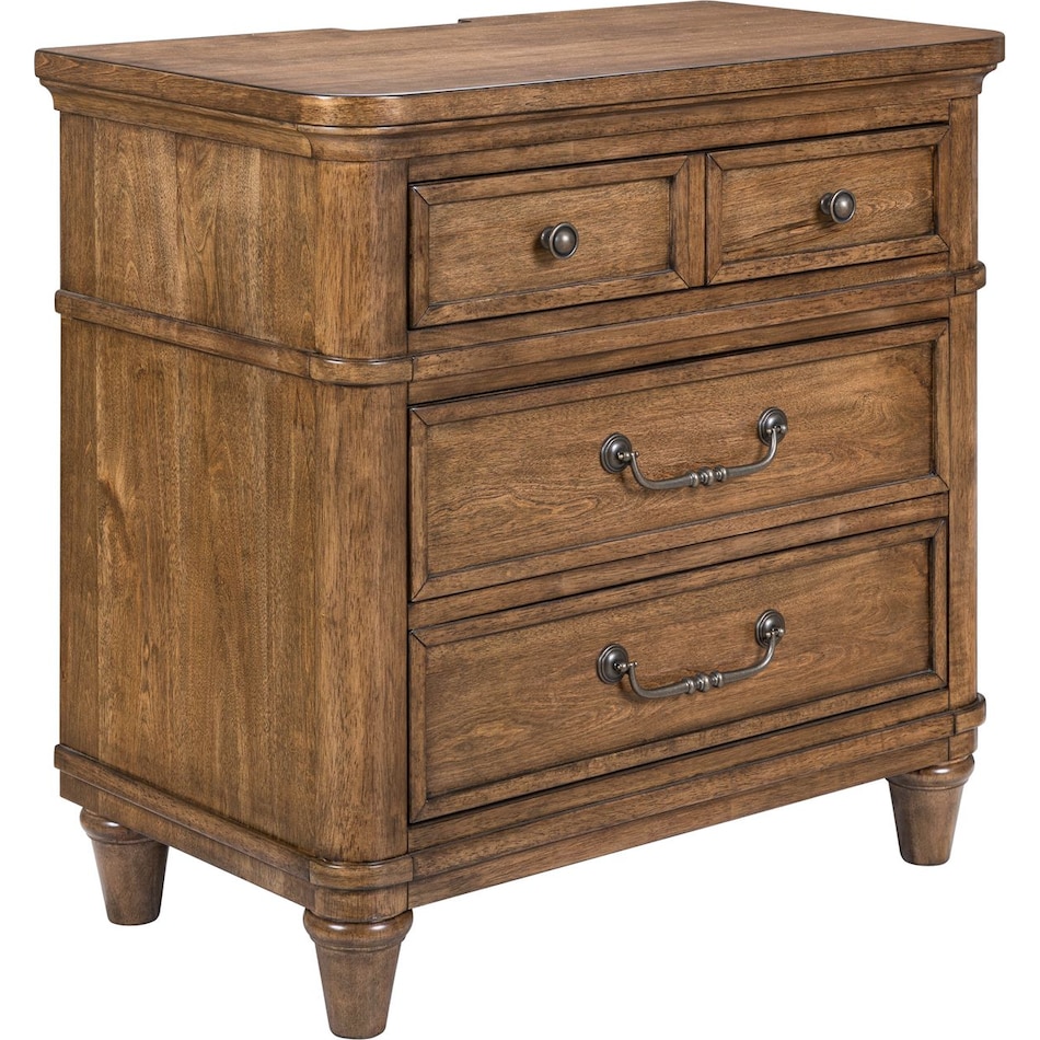 lbty brown three drawer   