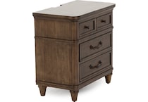 lbty brown three drawer   