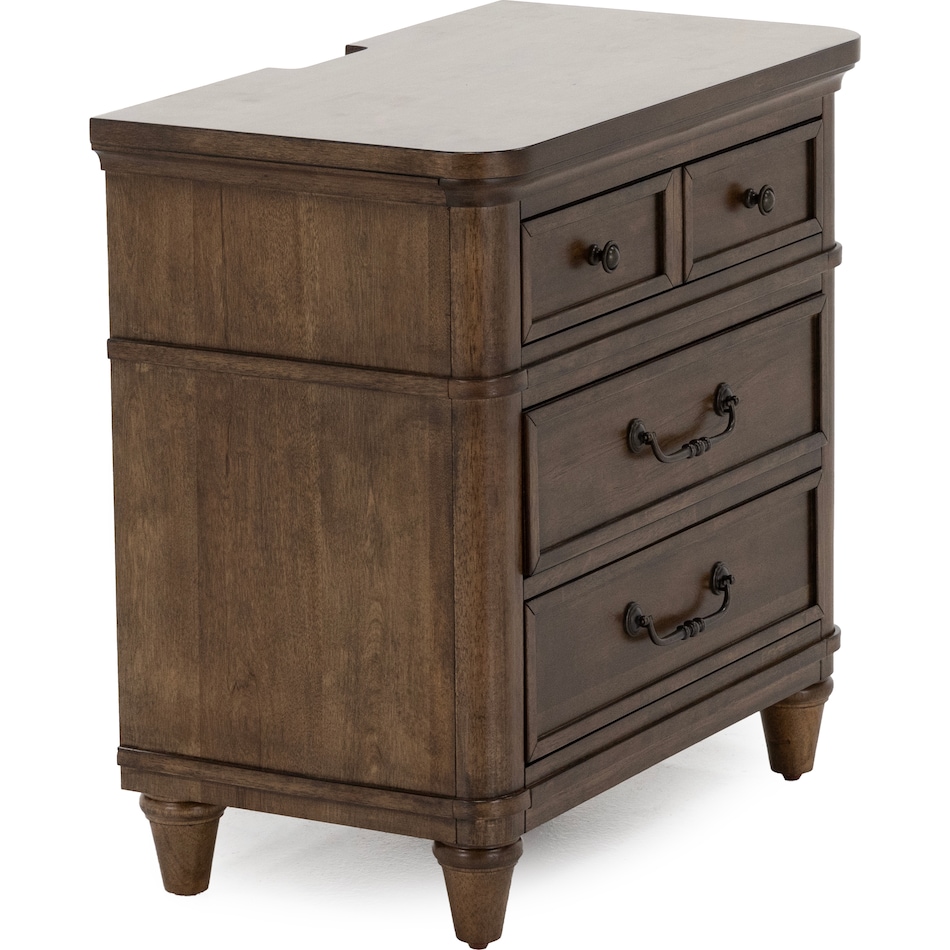 lbty brown three drawer   