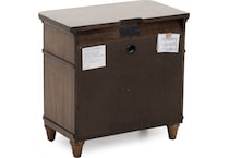 lbty brown three drawer   