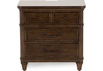 lbty brown three drawer   