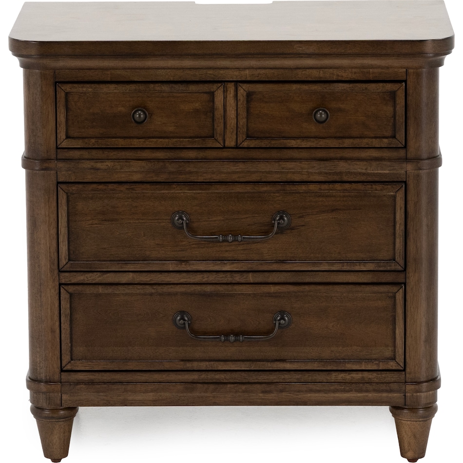 lbty brown three drawer   