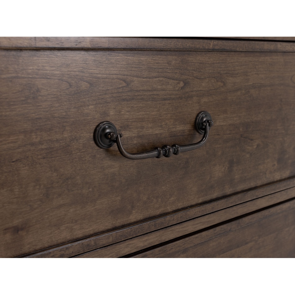 lbty brown three drawer   