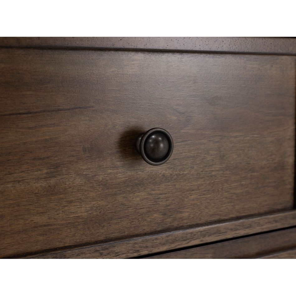 lbty brown three drawer   