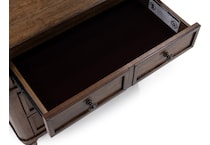 lbty brown three drawer   