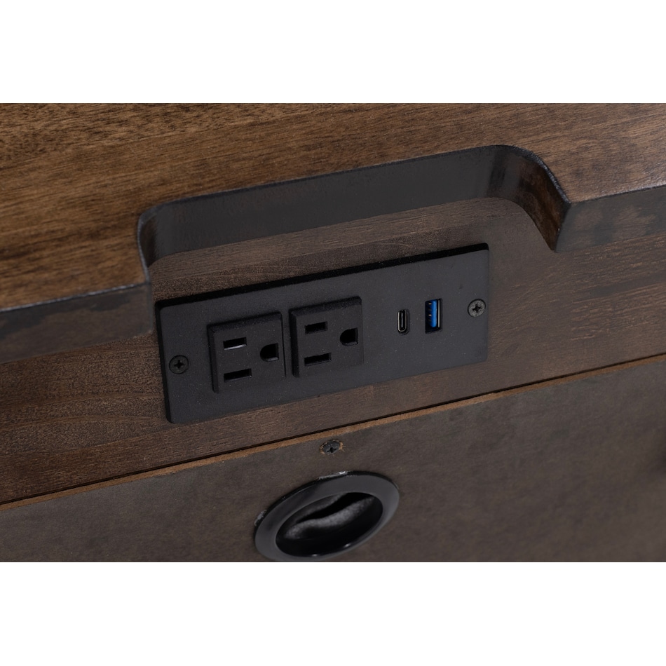 lbty brown three drawer   