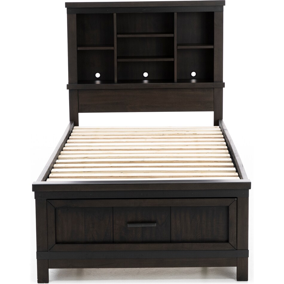 lbty brown twin bed package tb  