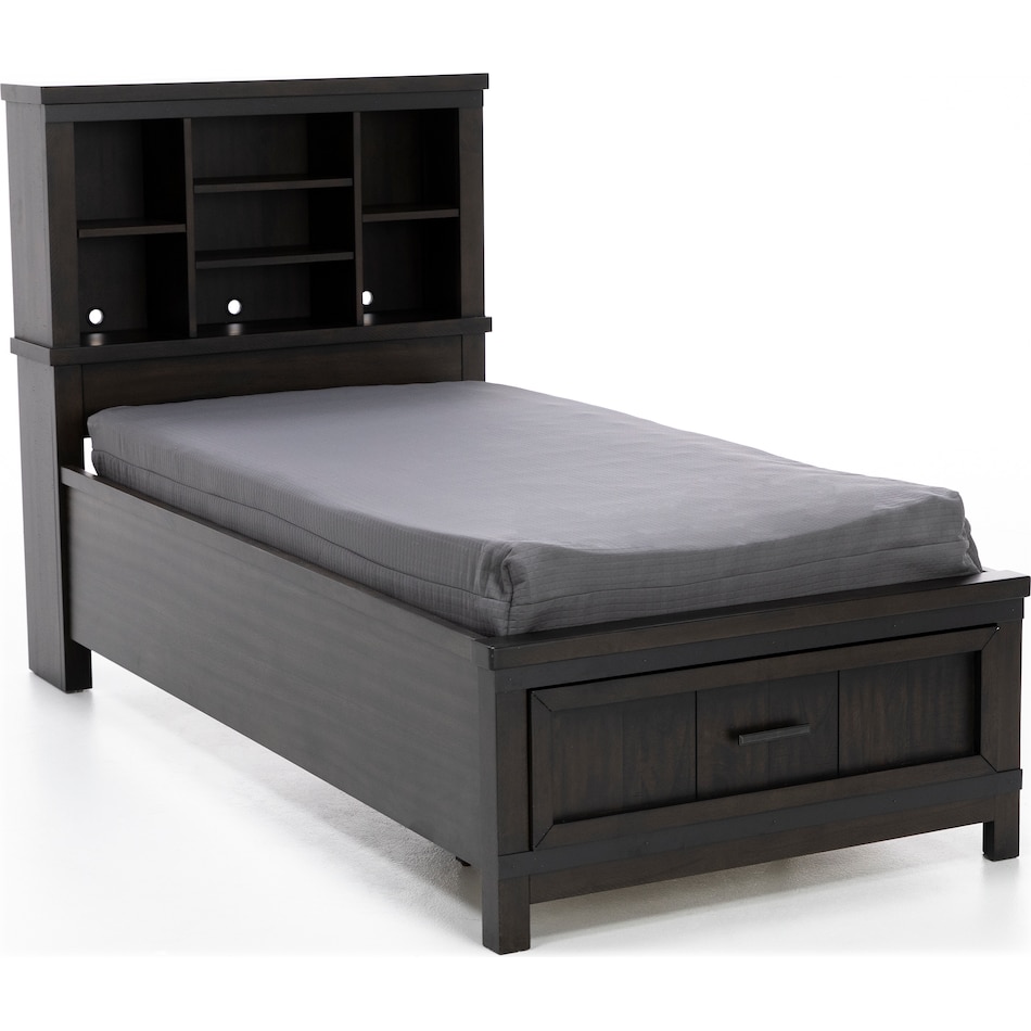 lbty brown twin bed package tb  