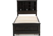 lbty brown twin bed package tb  