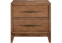 lbty brown two drawer   