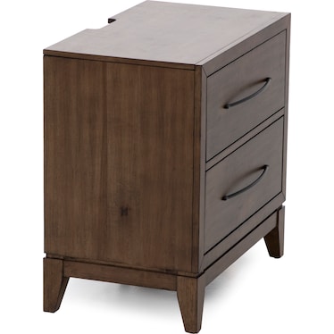 Vermont Two Drawer Nightstand