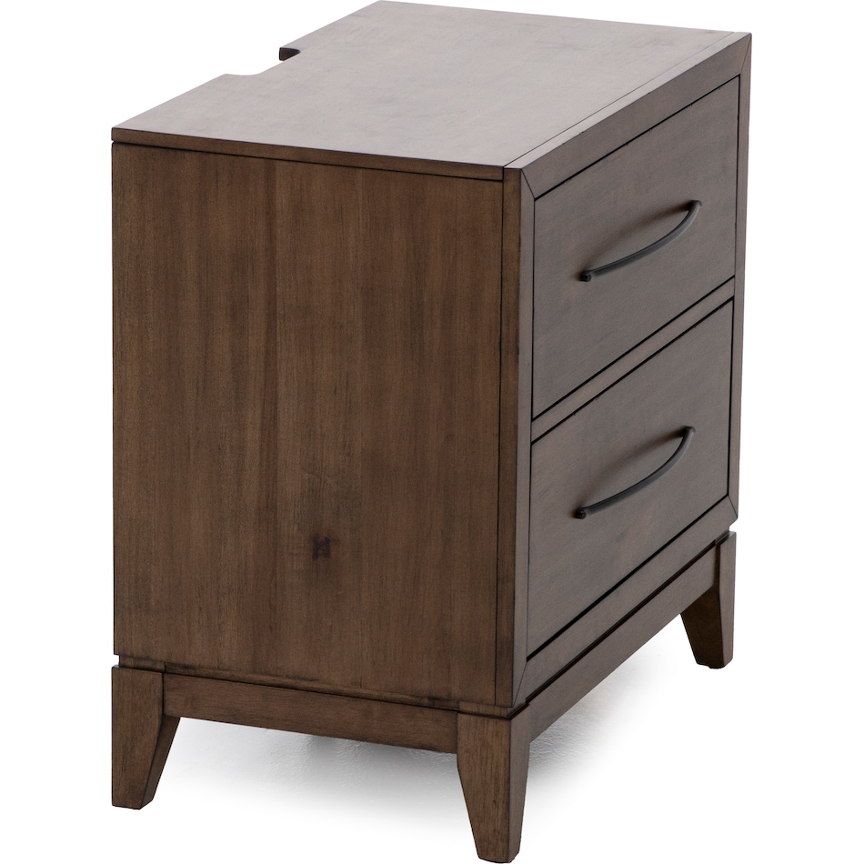 lbty brown two drawer   