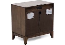 lbty brown two drawer   