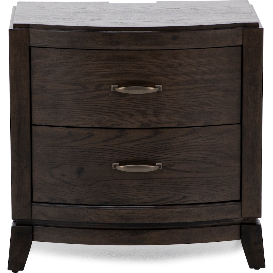 lbty brown two drawer   