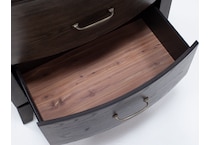 lbty brown two drawer   