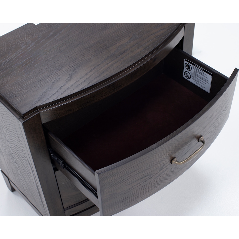 lbty brown two drawer   