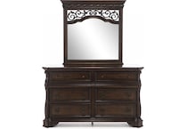 lbty brownstone mirror   