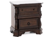 lbty brownstone two drawer   