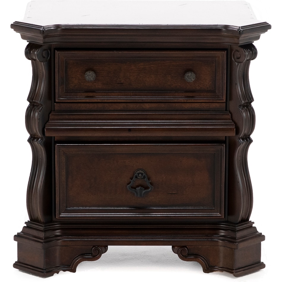 lbty brownstone two drawer   