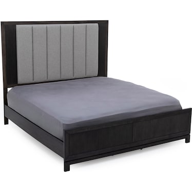 Reba Upholstered Panel Bed