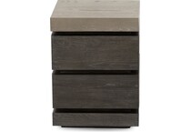 lbty charcoal with ash tops chairside table pie  